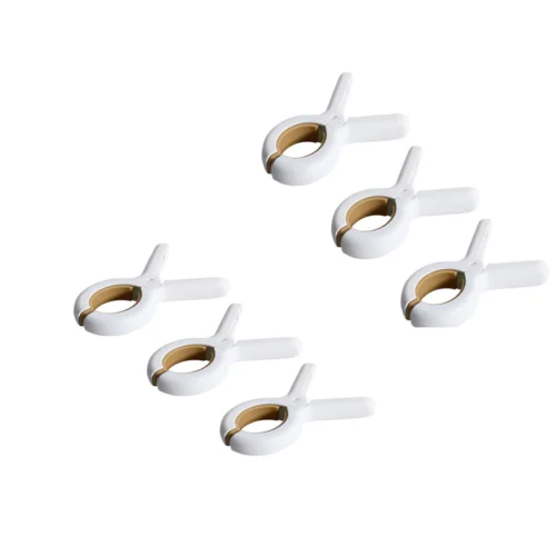 ที่หนีบผ้า คลิปหนีบเสื้อ ตัวใหญ่ (แพ็ค 6 ชิ้น)