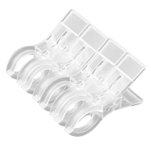 ที่หนีบผ้าแบบใส พลาสติกแข็งแรง (ยกแพ็ค 50 ชิ้น)