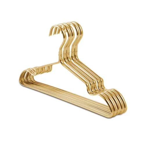 ไม้แขวนเสื้อ อลูมิเนียมอัลลอยด์ สไตล์ญี่ปุ่น (1แพ็คมี10 ชิ้น)