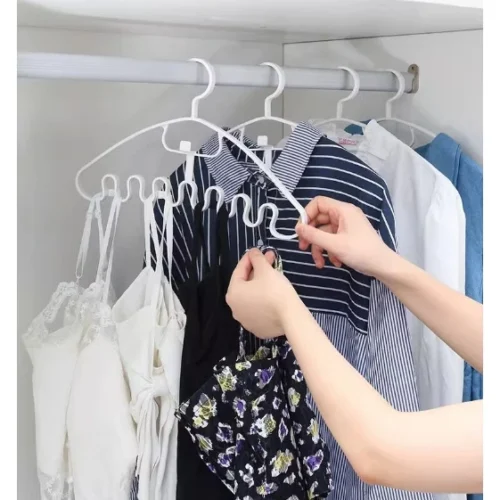 ไม้แขวนเสื้อกล้าม อเนกประสงค์ ประหยัดพื้นที่